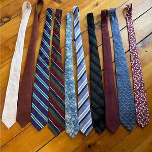10 Ties—Ralph Lauren, Brooks Brothers, Banana Republic, J. Crew, & More